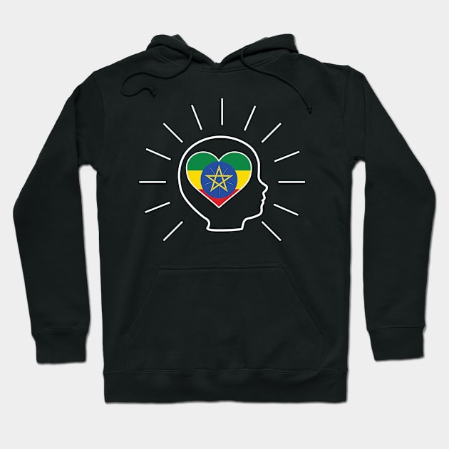 Ethiopia children love flag designs Hoodie by D_designs